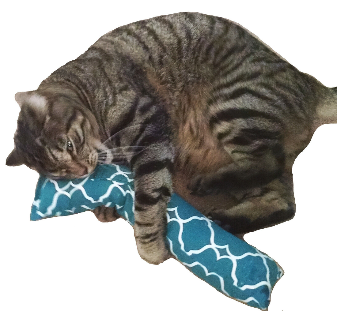 15" Catnip Cat Kicker Toy (Catnip Kicker Toy Filled with 1 Oz Canadian Catnip)