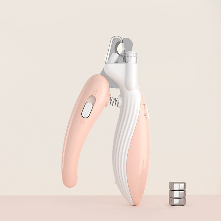 LED Pet Nail Clippers & Electric Grinder – Dog & Cat Nail Trimmer with Light