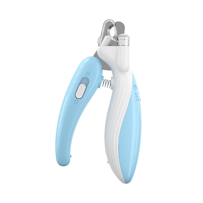 LED Pet Nail Clippers & Electric Grinder – Dog & Cat Nail Trimmer with Light