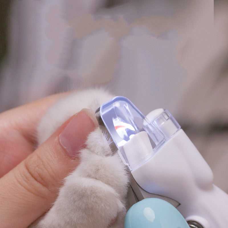 LED Pet Nail Clippers & Electric Grinder – Dog & Cat Nail Trimmer with Light