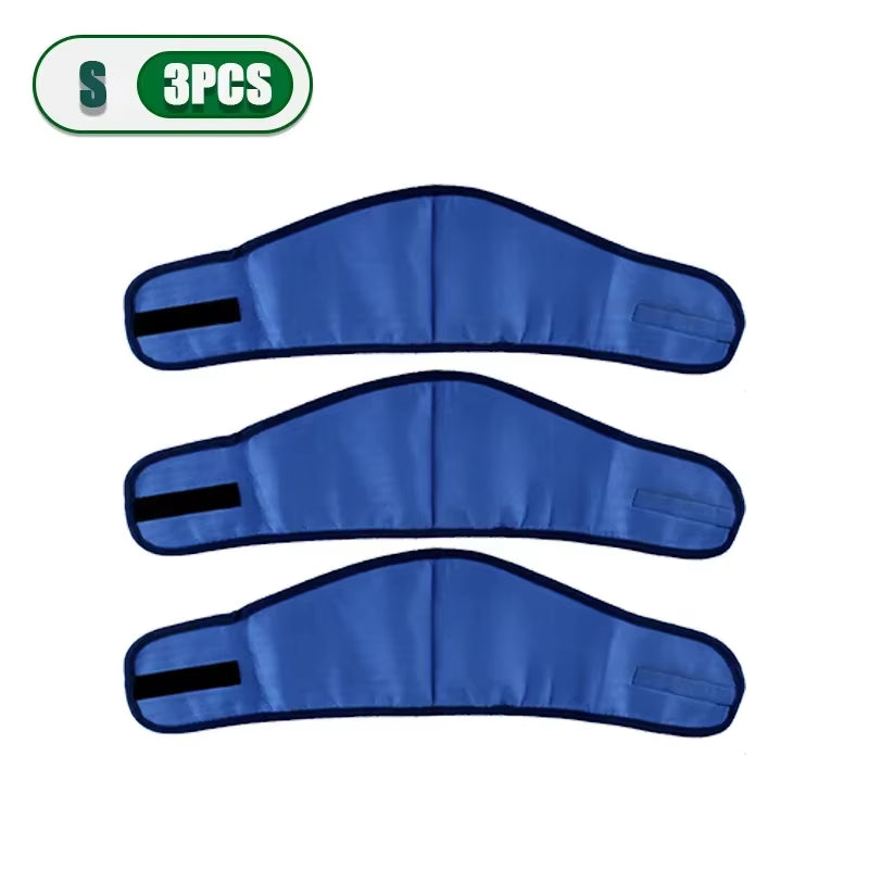 1-10PCS Summer Dog Cooling Collar Reusable Chill Scarf Breathable Pet Neck Wrap for Outdoor Use Heatstroke Prevention for Dogs