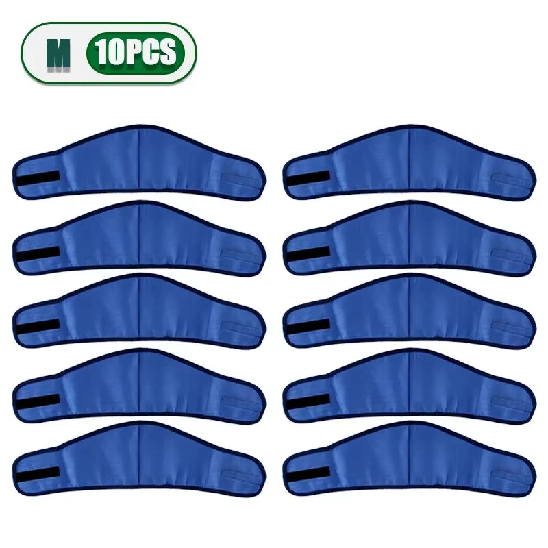 1-10PCS Summer Dog Cooling Collar Reusable Chill Scarf Breathable Pet Neck Wrap for Outdoor Use Heatstroke Prevention for Dogs