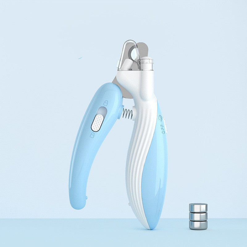 LED Pet Nail Clippers & Electric Grinder – Dog & Cat Nail Trimmer with Light