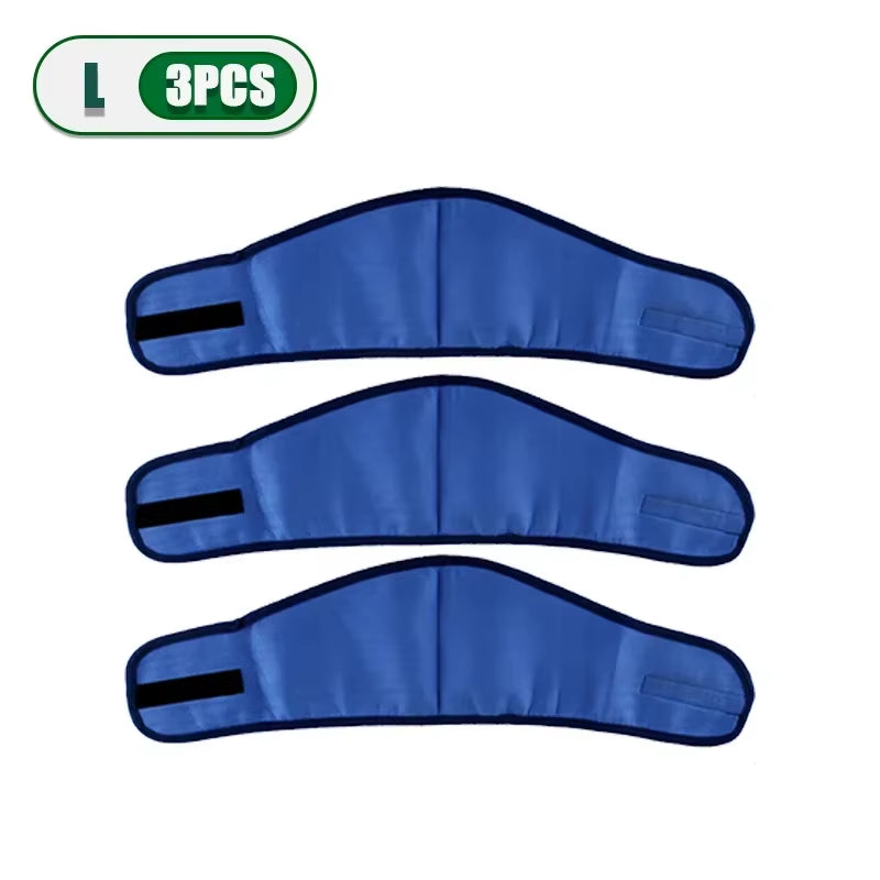 1-10PCS Summer Dog Cooling Collar Reusable Chill Scarf Breathable Pet Neck Wrap for Outdoor Use Heatstroke Prevention for Dogs